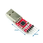 Module d'Interface USB vers TTL Série (CH340G / CP2102 /CP2102 /CP2112 /PL2303) – Image 22