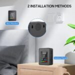 HOMEFISH – Testeur de Qualité de l'Air 5 en 1 🌡️ Température | 💧 Humidité | 🌿 CO₂ | 🏭 TVOC | ⚠️ HCHO – Image 7