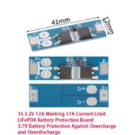 BMS Li-ion 1S	2S 3S 4S 5S 6S 7S – Cartes de Protection avec Équilibrage Automatique des Cellules – Image 7