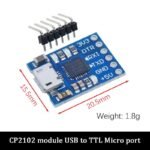 Module d'Interface USB vers TTL Série (CH340G / CP2102 /CP2102 /CP2112 /PL2303) – Image 6