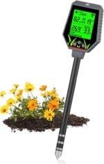 Testeur Numérique de Sol7 en 1  YY-1088-NY  pH, EC, Humidité, Température, Luminosité et Fertilité pour Jardin et Plantes – Image 2