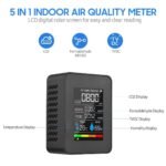 HOMEFISH – Testeur de Qualité de l'Air 5 en 1 🌡️ Température | 💧 Humidité | 🌿 CO₂ | 🏭 TVOC | ⚠️ HCHO – Image 3