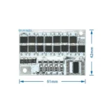 BMS Li-ion 1S	2S 3S 4S 5S 6S 7S – Cartes de Protection avec Équilibrage Automatique des Cellules – Image 24