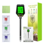 Testeur Numérique de Sol7 en 1  YY-1088-NY  pH, EC, Humidité, Température, Luminosité et Fertilité pour Jardin et Plantes
