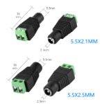 Broche de connecteur adaptateu d'alimentation CC, prise Jack, – Image 6