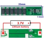 BMS Li-ion 1S	2S 3S 4S 5S 6S 7S – Cartes de Protection avec Équilibrage Automatique des Cellules – Image 51