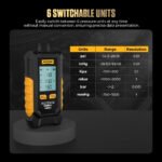 AUTOOL PT503 Manomètre Différentiel Numérique Portable Diagnostic automobile – Image 7