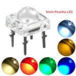 Lampe LED: 3 / 5 / 8 / 10 mm Transparente Chapeau de Paille Piranha , 4 broches broches 2 broches – Image 11