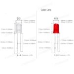 Lampe LED: 3 / 5 / 8 / 10 mm Transparente Chapeau de Paille Piranha , 4 broches broches 2 broches – Image 7