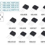 Gamme de Ponts de Diodes Redresseurs – Séries KBP, KBL & KBU