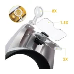 loupe de casque à LED MG-82000M (3 LED +3AAA BATTERY) – Image 3