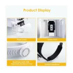 loupe de casque à LED MG-82000M (3 LED +3AAA BATTERY) – Image 4